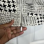 CAbi  Coupe Bomber Jacket Black and Ivory Patchwork Design - Size Large Photo 5