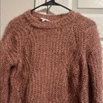 Candie's  Soft Mauve Crew Neck Sweater Photo 2