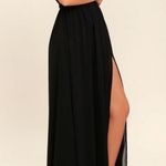 Lulus Lulu’s Heavenly Hues Maxi Dress Black Size Small Photo 3