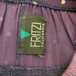 Fritzi California SZ M vintage purple polkadot skirt Size M Photo 2