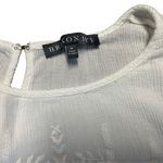 Brixon Ivy floral embroidered lace trimmed boho festival 3/4 sleeve blouse M Photo 8