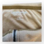 Soft Surroundings  Yellow‎ Cold Shoulder Full zip long sleeve top Size M Photo 1