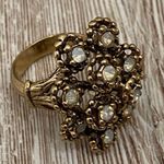 Vintage Unsigned Cocktail Ring 6 Photo 10