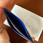 New Tyler Ellis brown calf leather cardholder Photo 3