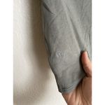 Lululemon  Time To Restore Sage Gray Short Sleeve Wrap Around T Shirt Womens Sz 4 Photo 5