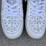 Valentino Garavani Valentino Atelier San Gallo printed broderie anglaise leather sneakers IT 38.5 Photo 12