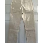 AG Adriano Goldschmied DAILY BLUE by ADRIANO GOLDSCHMIED HYPE High-Rise Straight Crop Jean Bone Size 25 Photo 5