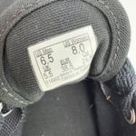 Vans  Black Sneaker Shoes in women's size 8 and men's size 6.5 Photo 5