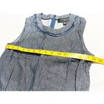 Banana Republic Timo Weiland x Linen Tie Front Top Womens Blue Chambray Size 0 Photo 8