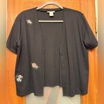 Mark Fore & Strike 2pc Knit Sleeveless Black Shift Dress Match S/S Jacket Fish Size M Photo 7