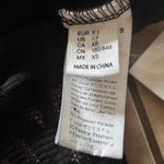 NWT Black Sheer Lace Mock Neck Bodysuit XS Photo 7