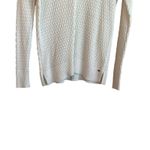 American Eagle America  Eagle Women Tunic Sweater M Ivory Large Loop‎ Open Knit Casual Neutral Photo 4