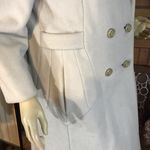 VINTAGE CIRCA 1970'S SABRINA GRAY WOOL W/FOX FUR COLLAR COAT (S) Photo 8