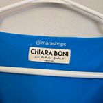 Chiara Boni La Petite Robe Cinthia Drape Front Sheath Dress Blue Photo 5