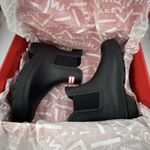 Hunter Women's Original Short Boot Chelsea Black US 7 Waterproof, Rain Boot New Photo 8