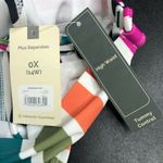 Terra & Sky NEW  Women's Plus High Waist Striped Swimsuit Bottom Size 0X (14W) Photo 6