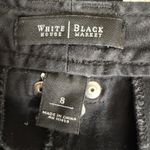 White House | Black Market  Black Cargo Roll Tab Pants 8 Stretch Utility Pockets Photo 5