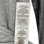 Zenergy by Chico’s Gray Knotted Sweatshirt Deep Cowl Neck size 2 or US 12 Womens Photo 6