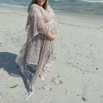Handmade Boho Bohemian Lace Women’s Plus Maternity Baby‎ Shower Dress Fits 40DD/2X Photo 9