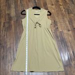 Athleta  Womens Tan Hooded Sleeveless Dress Size Small Photo 9