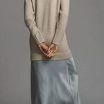 Anthropologie Long-Sleeve Twofer Sweater Slip Midi Dress Photo 4