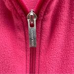 Lands' End Fleece Zip Up Vest Hot Pink Size 14-16 Large GUC Outdoors Hotpcore Photo 5