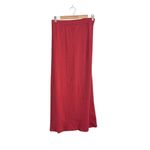 Old Navy  Orange High-Waisted Rib-Knit Maxi Skirt Photo 2