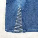 Manhattan Way Women Skirt Plus Size 24 Stretch Denim Mini Y2K Streetwear Indie Blue Photo 4