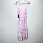 NWT Lulus One Wish Light Blush Pink Lace Sleeveless Midi Dress MEDIUM Photo 5