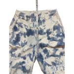 PacSun  womens blue white tie dye high rise mom jeans sz 30 Photo 4