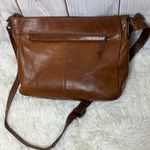 Wild West Los Angeles Soft Leather Bella Crossbody Organizer Bag Brown Photo 1