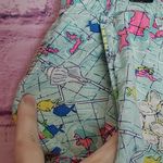 Vineyard Vines  NAUTICAL OCEAN SEA THEMED GRAPHIC PRINTED LINEN BLEND SHORTS L Photo 3