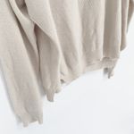 Nanushka Monday Turtleneck Sweater Slouchy Oversized Merino Angora Beige S Photo 3
