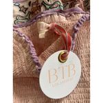 BTB Los Angeles Jessa Embroidered Strapless Mini Dress Pink Womens Size XS Photo 5