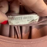 Twenty Second  Dusty Rose Short Sleeve Top With Open Back Accent Photo 3