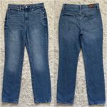 Madewell Jeans The High-Rise Slim Boyjean in Neal Wash: TENCEL Denim Edition 27 Photo 5