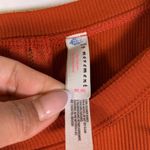 FP Movement Free People Orange Ribbed Long Sleeve Size MED EUC #2795 Photo 5