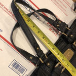 Michael Kors Gansevoort Black Tumbled Leather Shoulder Bag Crossbody Totei Photo 1