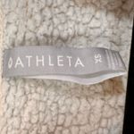 Athleta Cream /off white Colored Sherpa Pullover Size XS Photo 1