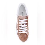 Casadei  Tan & White Leather Sneakers | Size 39 Photo 1