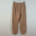 Urban Outfitters Out from Under Floral Patterned Tan Tie Waist Joggers Size Medium Photo 3