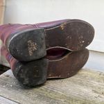 Justin Boots Justin Merlot Wine colored roper pull on cowgirl western boots 6 1/2 A Photo 5