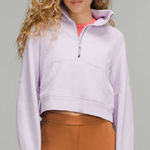 Lululemon Scuba Oversized Funnel Neck Half-Zip Lavender Dew Photo 0