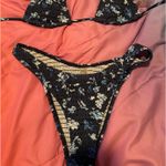 SheIn Floral Print Bikini Bottom Photo 3