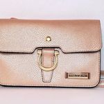 Tahari NWT Rose Gold Crossbody Mini Glamper 2018 Winter Holiday Collection Photo 6