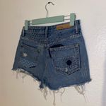 GRLFRND  Cindy high rise denim shorts women’s size 25 Photo 4