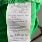 J.Crew Green Tie Waist Linen Shorts 411 Photo 4