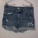 Old Navy  Boyfriend mid rise distressed denim shorts Photo 0