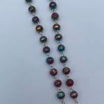 Rosary Red Multicolored Religious Catholic Prayers Photo 4