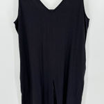 AnyBody Jumpsuit Women LARGE Black V Photo 0